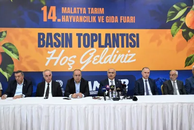 Malatya 14. Tarım Hayvancılık ve Gıda Fuarı Tanıtım Toplantısı
