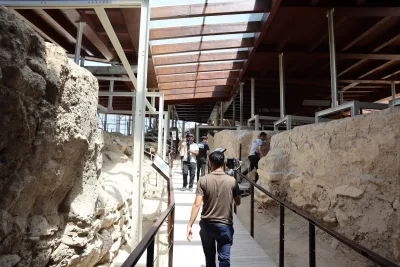 MALATYA'DA KAPALI OLAN 5 BİN 400 YILLIK SARAY YENJDEN AÇILDI