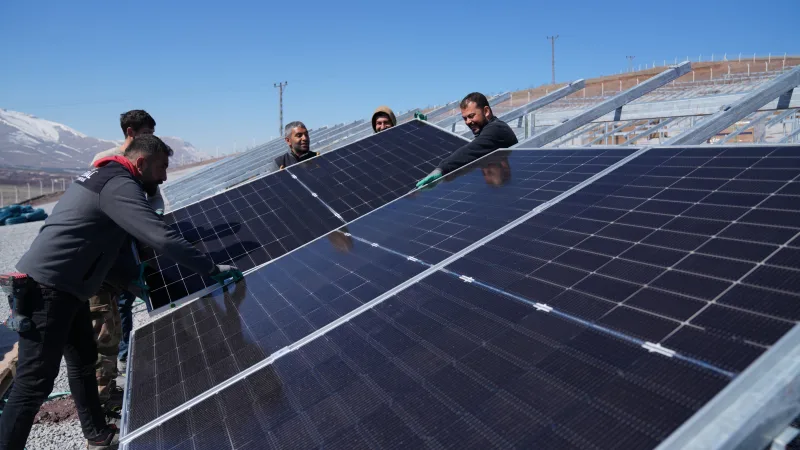 BATTALGAZİ BELEDİYESİNDE GÜNEŞENERJİSİNE BÜYÜK  YATIRIM