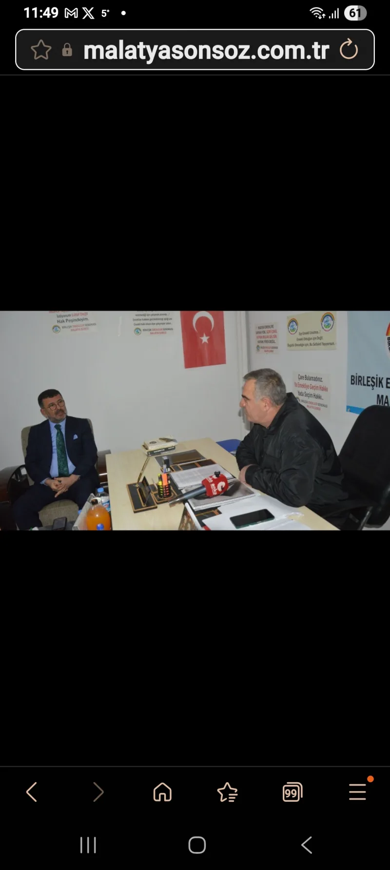 MALATYA DA EMEKLİLEİN İSYANI " FİTREYE MUHTAÇ HALE GELDİK "