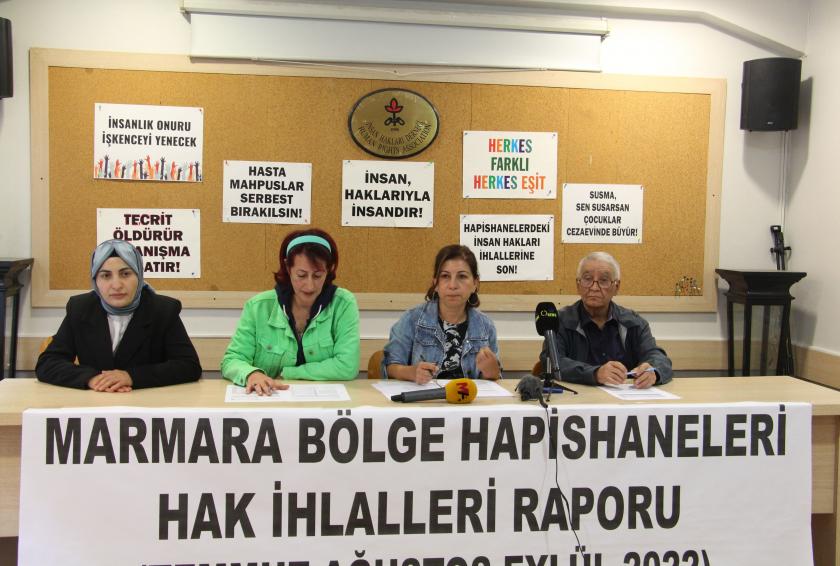 İHD' den 3 aylık rapor:   Marmara cezaevlerinde bin 275 ihlal yaşandı