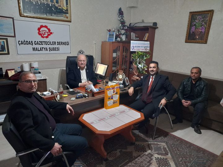 YENİDEN REFAH PARTİSİNDEN ÇGD ZİYARETİ