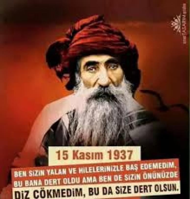 15 Kasım 1937 den 15 Kasım 2018 e geçen 81 yılda geçse Dersim katliamı unutulmadı unutulmayacak..!!