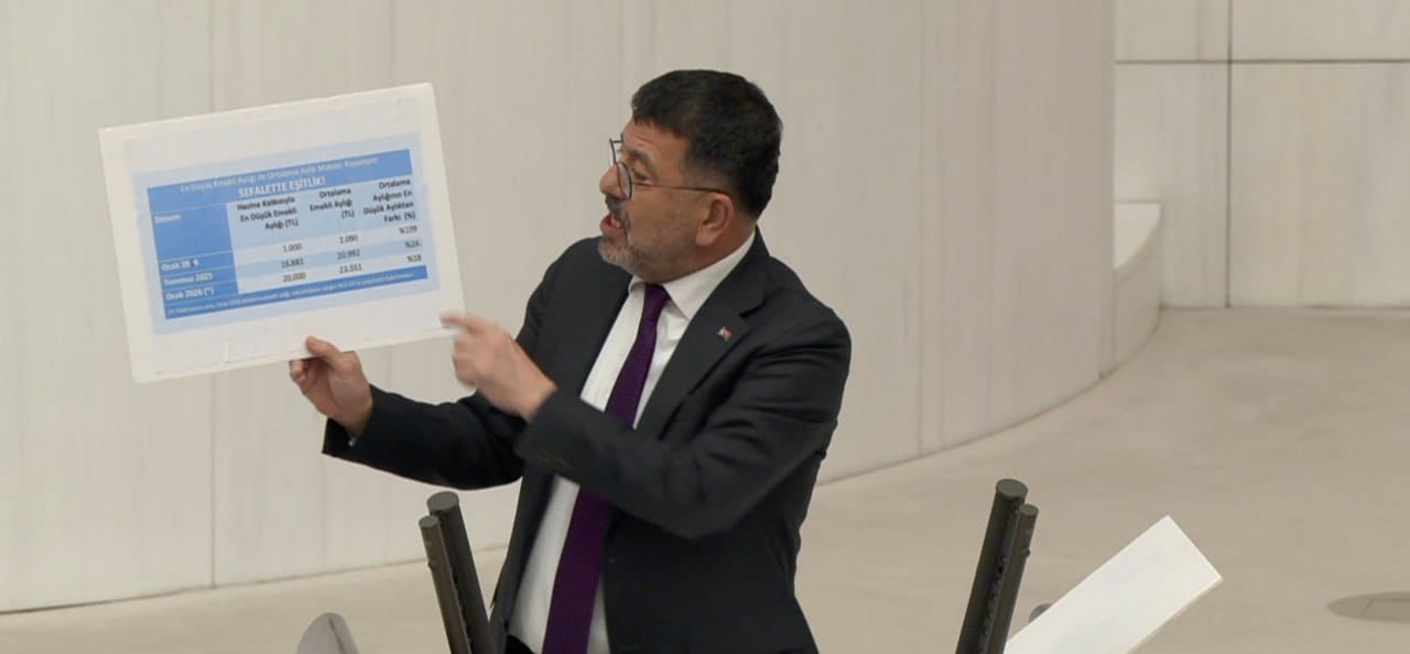 AĞBABA " EMEKLİYİ YOK SAYAN BU DÜZENIN KARŞISINDA DURMAYA DEVAM EDECEĞİZ "