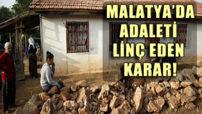 Alevi aileyi taşlayanlara para cezası, Taşlanan aileye hapis cezası!