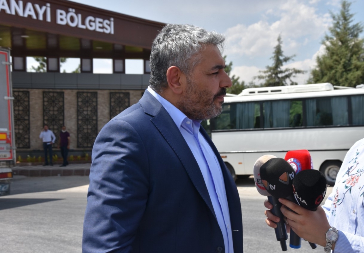 Amacımız Bölge İlleri Arasında Hak Ettiği Değerde Vizyonu Olan Organize Sanayi