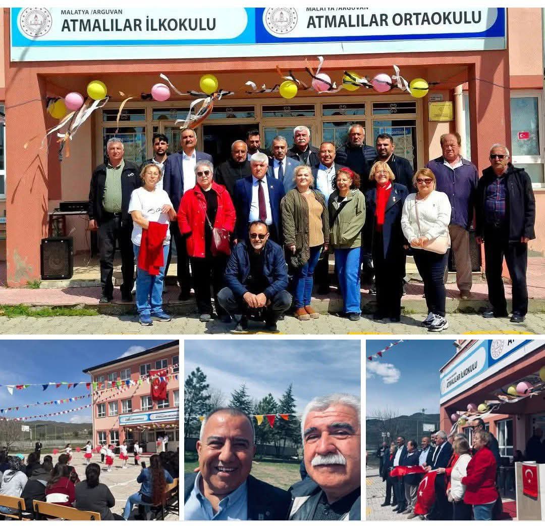 ARGUVAN'DA 23 NİSAN COŞKUSU ATMALILAR DERNEĞINDEN ÖĞRENCİLERE ANLAMLI DESTEK