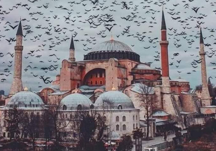 AYASOFYA BİZİM KÜLTÜR ZENGİNLİĞİMİZDİR