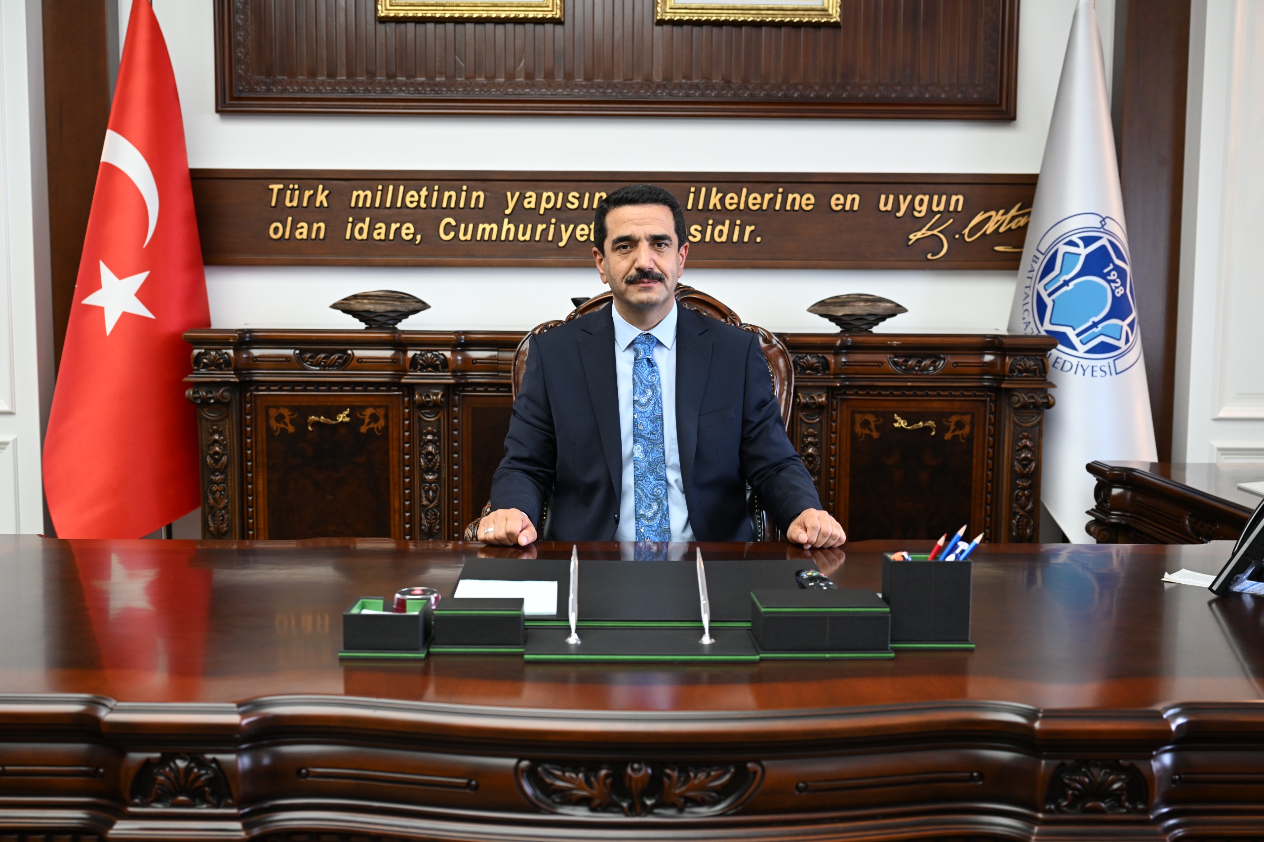 Başkan Taşkın "19 Mayıs bağımsızlığımızı ilan edisimizin yıl dönümü dur "