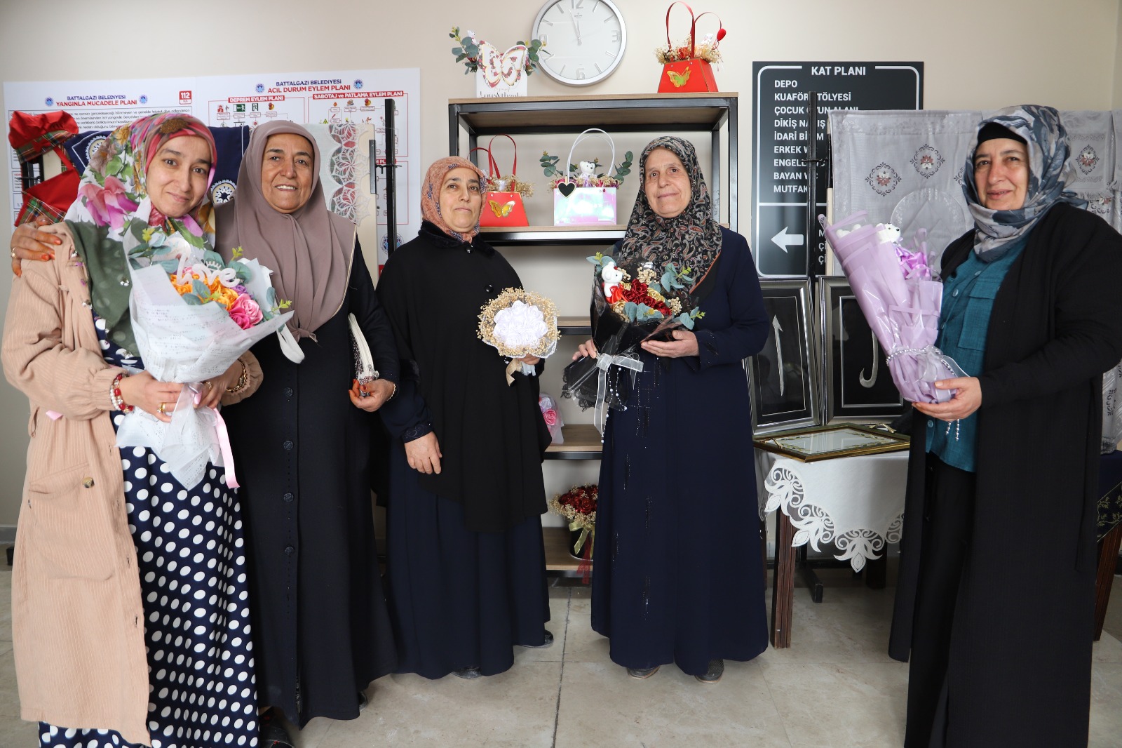 BATTALGAZİ'DE 8 MARTA ÖZEL KADIN EMEĞİ SERGİSİ