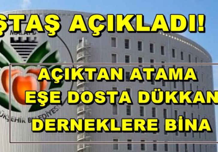 Belediyeden Satılık İl; MALATYA!