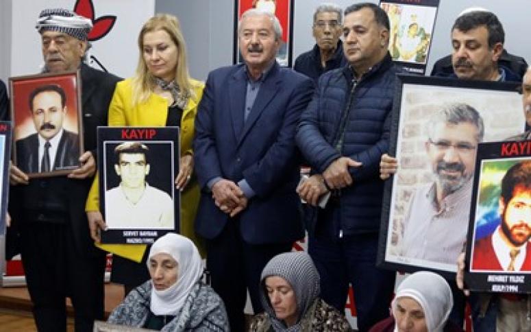 Birdal: Kayıp yakınları sadece kayıplarını değil, Türkiye'de kaybedilen adaleti de arıyor