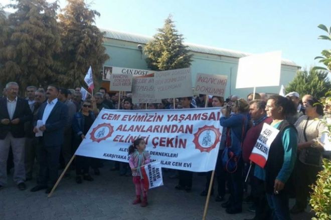 Cemevinin salonuna üçüncü kez yıkım kararı