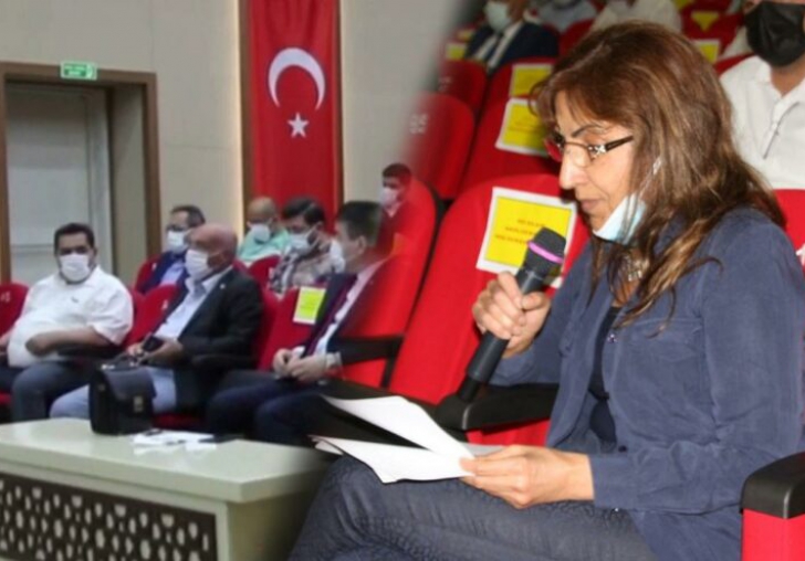 CHP Gurup başkan vekili Günnur tabel;   Yeşilyurt Belediyesi Meclis toplantısında konuştu
