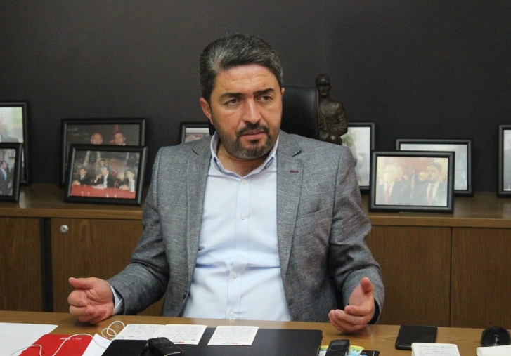 CHP İl başkanı Enver kiraz,  Cumhurbaşkanının Malatyaya gelişini değerlendirdi.