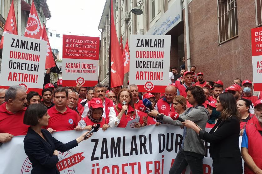 DİSK: Zamları durdurun, ücretleri artırın