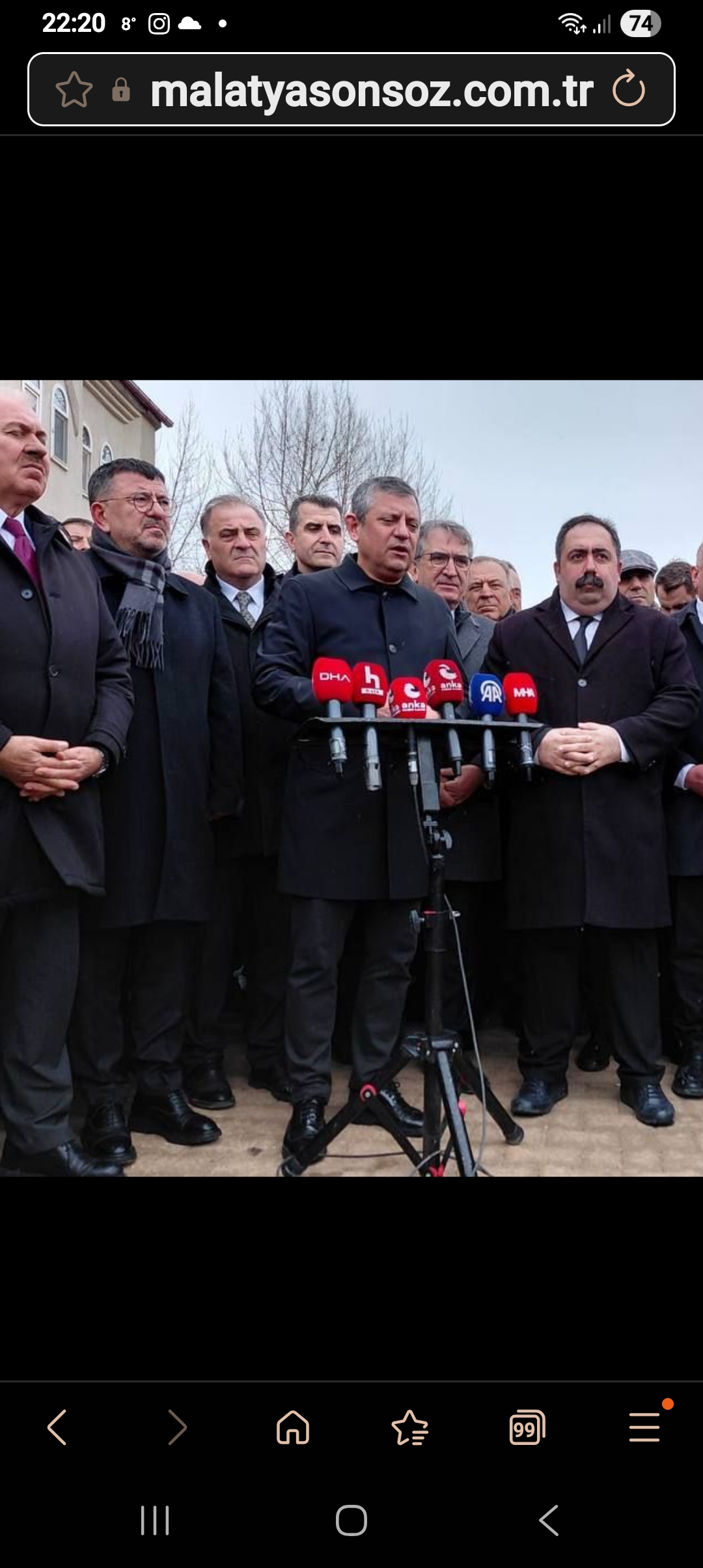 ÖZGÜR ÖZEL MALATYA DA KONUŞTU:  " DEPREMZEDELERDEN PARA ALINMAZ "N