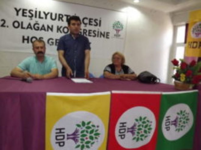 Halkların demokratik Partisi (HDP) Yeşilyurt 2. Olağan kongresi yapıldı.