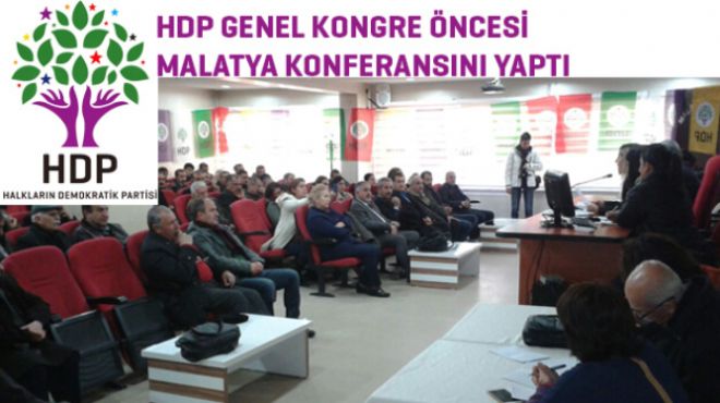 HDP’nin “Yarını Bugünden Kuruyoruz” Konferansı Gerçekleşti