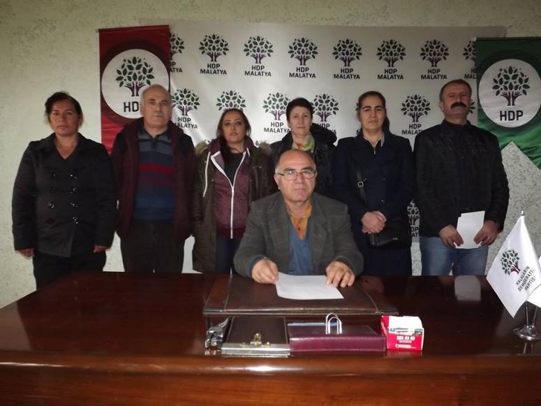 HDP ' ALEVİ VATANDAŞLARIMIZIN YANINDAYIZ '