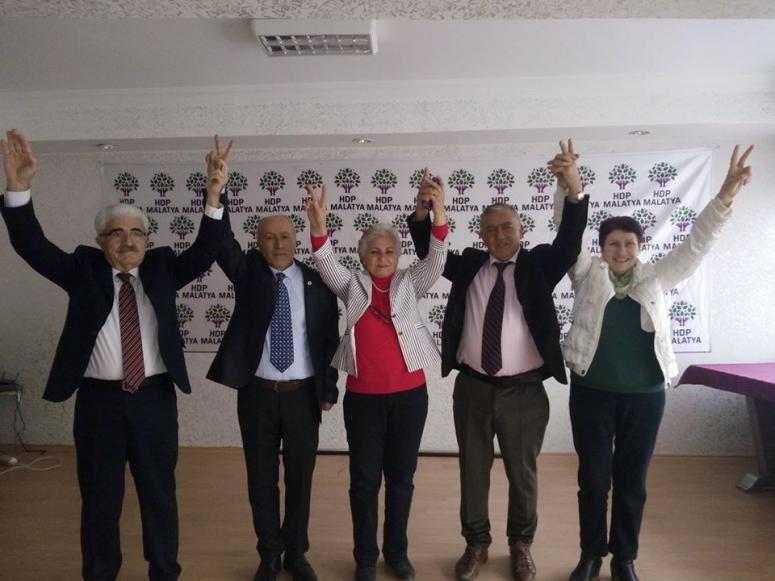 HDP MALATYA BÜYÜKŞEHİR VE BAZI İLÇE  BELEDİYE BAŞKAN ADAYLARINI TANITTI