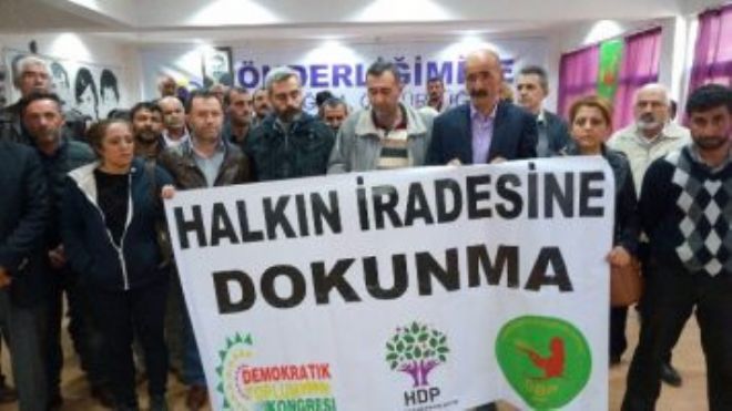 HDP Malatya il örgütüne polis engeli