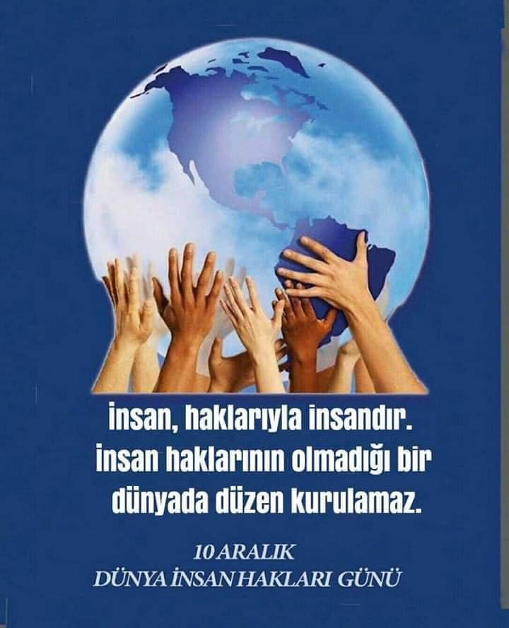 İNSAN HAKLARI İLE İNSANDIR