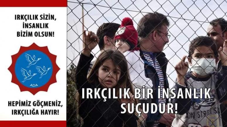 IRKÇILIK SİZİN, İNSANLIK BİZİM OLSUN!