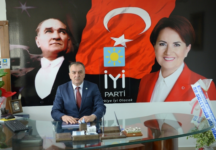 İYİ Parti il başkanı Hakan Yılmaz,    Hasar tesbiti hemen yapılmalı 