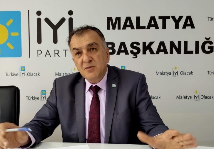 İYİ Parti Malatya İl Başkanı Hakan Yılmaz kararlı olduklarını söyledi   Halkın  Açız  sesini duyurana kadar susmayacağız..