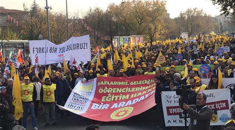 KESK' Dayanışmayı ilmek ilmek öreceğiz'