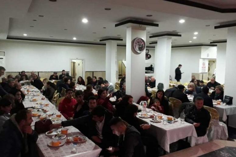 Malatya'da Evrensel' le dayanışma yemeği düzenlendi
