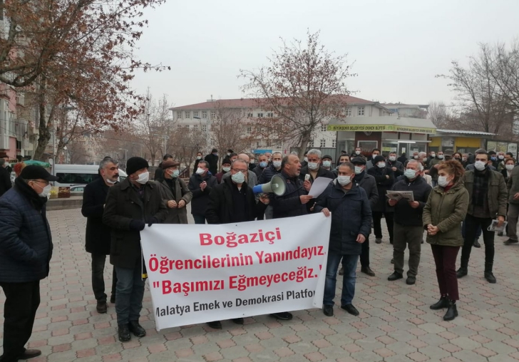 MALATYADAN BOĞAZİÇİ ÖĞRENCİLERİNE DESTEK