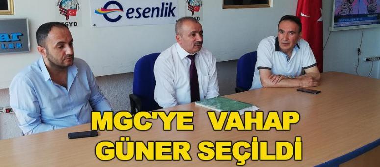 Malatya Gazeteciler Cemiyeti (MGC ) Başkanlığına Vahap Güner seçildi.