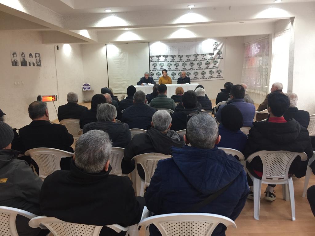 Malatya HDP de de seçim hazırlıkları hızlandı.