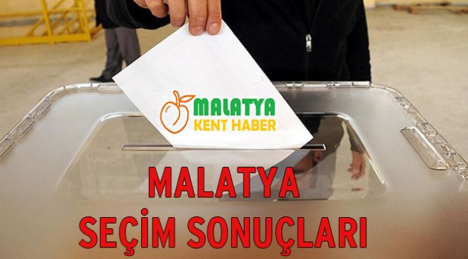 MALATYA İLÇELERİNDE SEÇİM SONUÇLARI