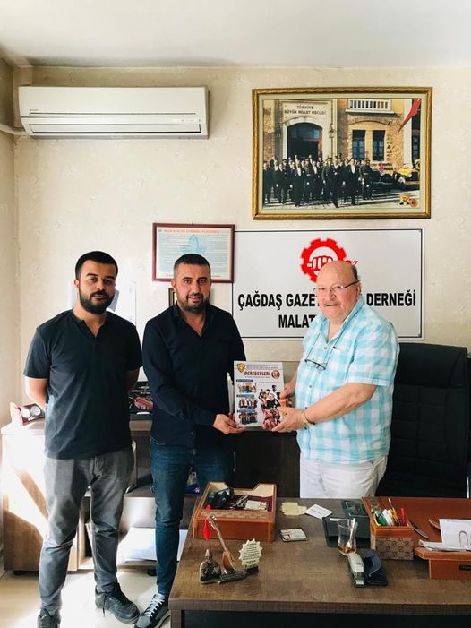 MALATYA SPOR DEREBEYLERİ TARAFTARLAR DERNEĞİNDEN ÇGD NE ZİYARET