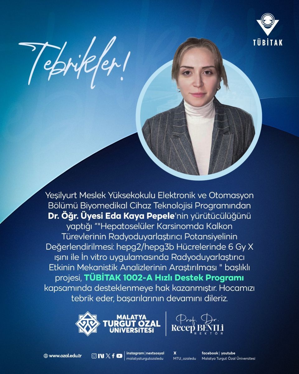 MTÜ DEN BÜYÜK BAŞARI: KANSER ARAŞTIRMALARINA KATKI SAĞLAYACAK