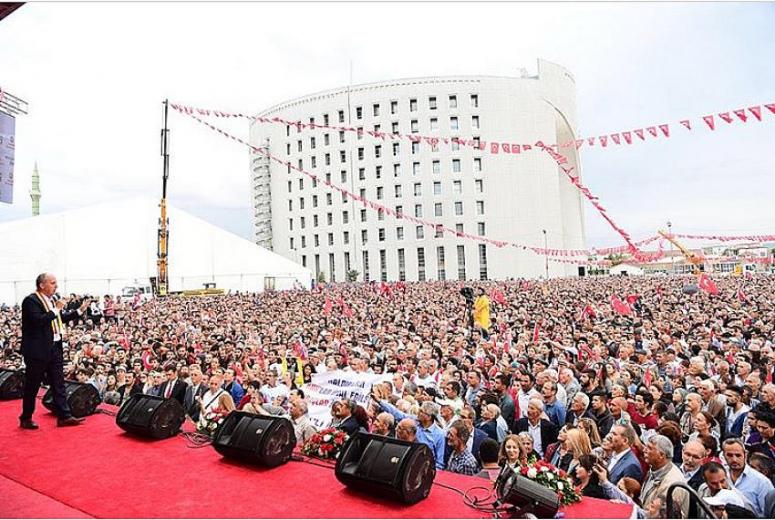 Muharrem İnce Malatyayı ince ince  salladı