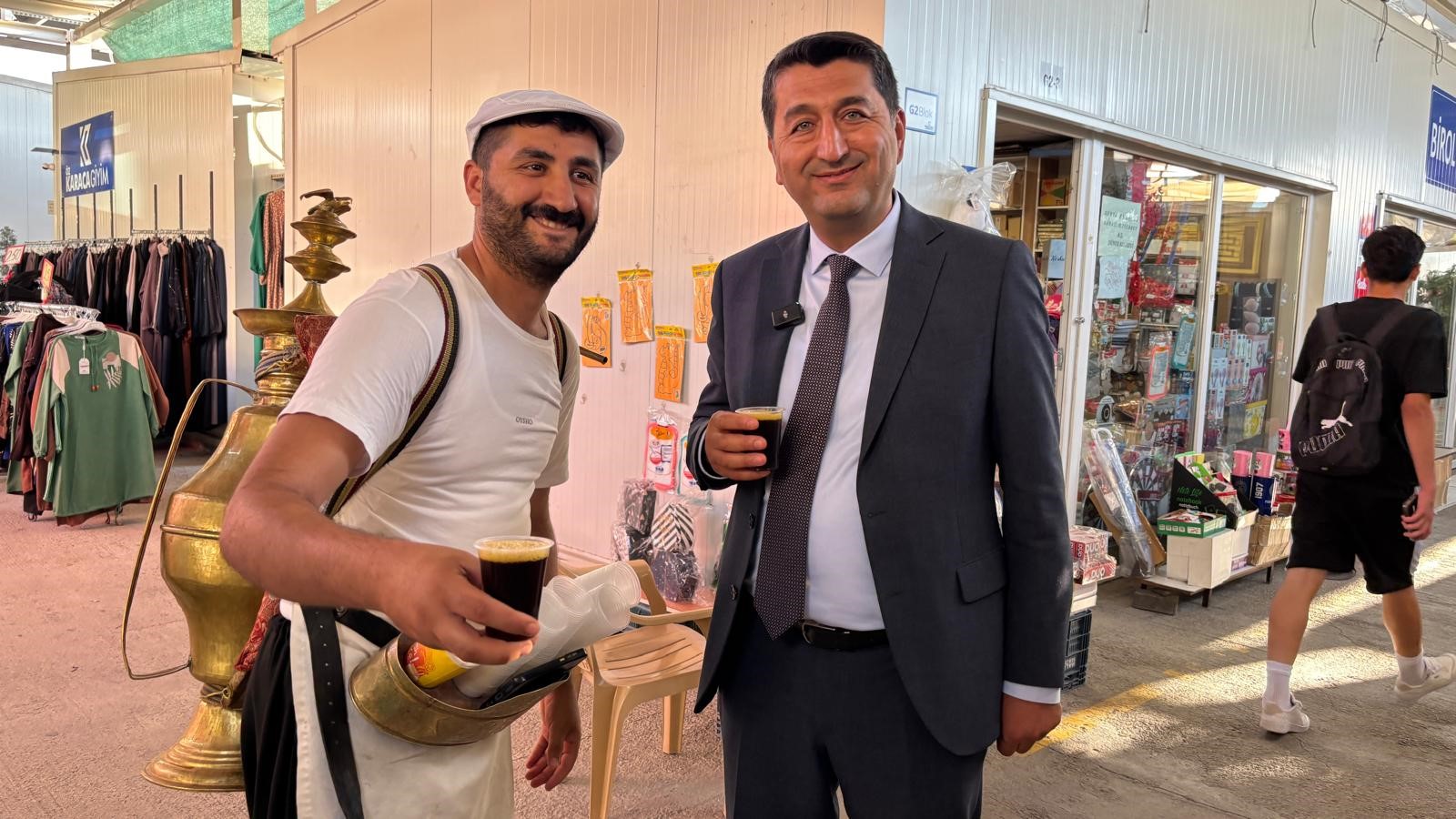 POYRAZ " ALIN TERİ İLE ÇALISAN HER ESNAFIN YANINDA OLACAĞIZ "