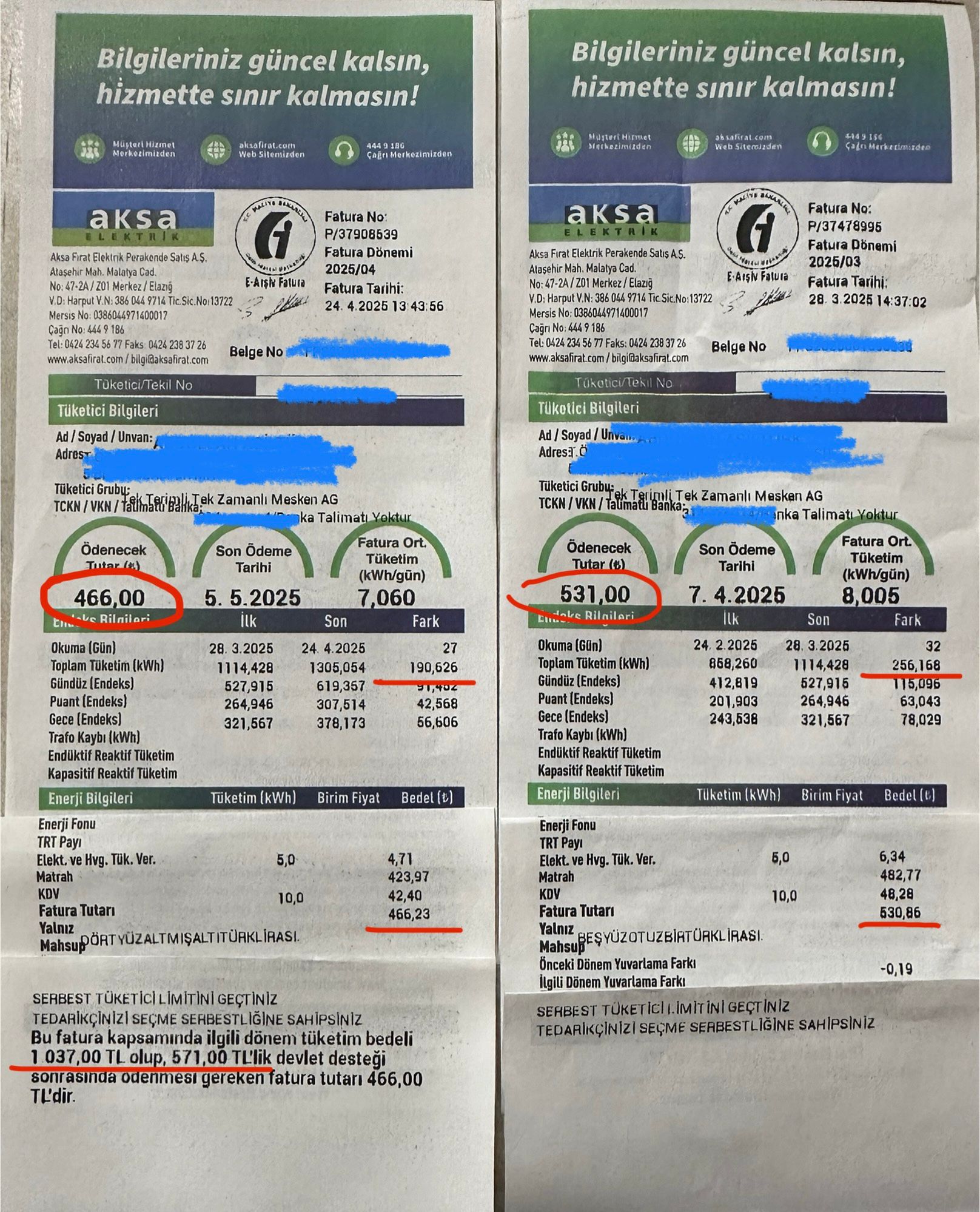 " ELEKTRİK FATURASIN DA MATRUSKA OYUNLARINA SON "