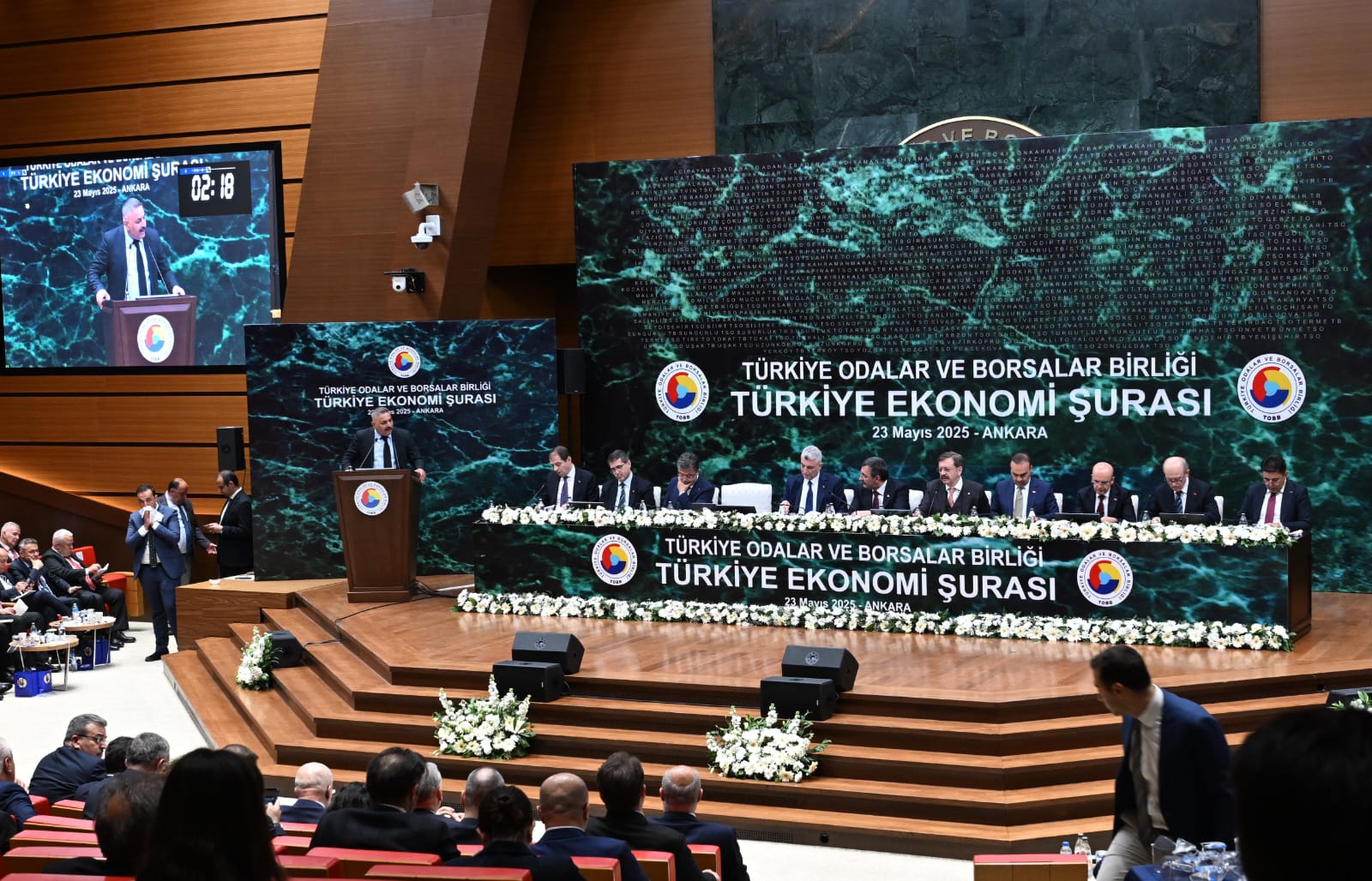 SADIKOĞLU TOBB EKONOMİK ŞURASINA KATILDI