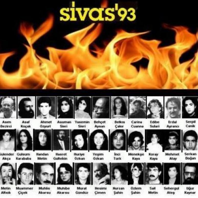 Sivas'ta katledilen canlar 30 Haziran'da Malatya'da anılacak