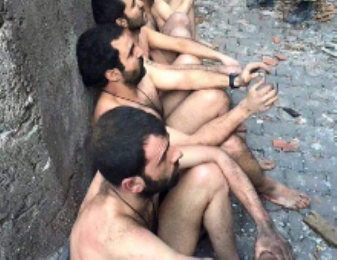 Valilik, Sur’daki insanlık dışı ‘çıplak tahliye’ fotoğraflarını doğruladı