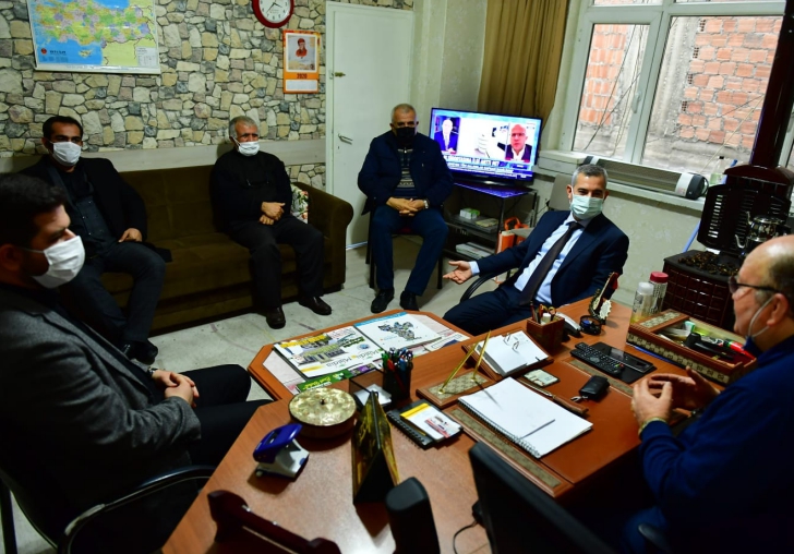 Yeşilyurt belediye başkanı Mehmet Çınardan ÇGD Ziyareti