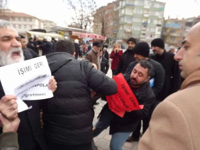  İŞİMİ GERİ İSTİYORUM " DEDİLER GÖZ ALTINA ALINDILAR