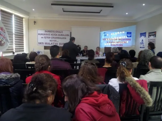 SES Malatya şubesi 9. Olağan kongresini gerçekleştirdi