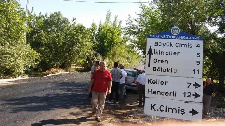 AKÇADAĞ VE ÖREN DEN ÖTE GİDEN YOL''.
