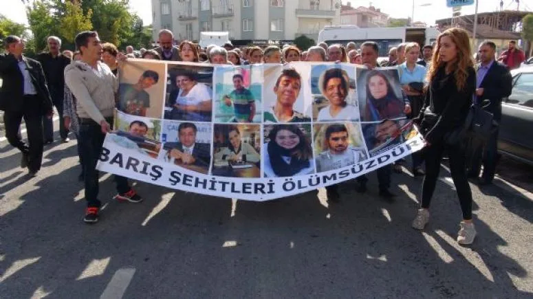 10 EKİM KATLİAMINI UNUTMADIK, UNUTTURMAYACAĞIZ!