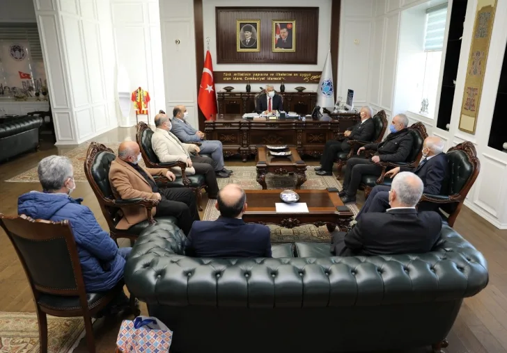 MASKFDAN BAŞKAN GÜDERE ANLAMLI ZİYARET